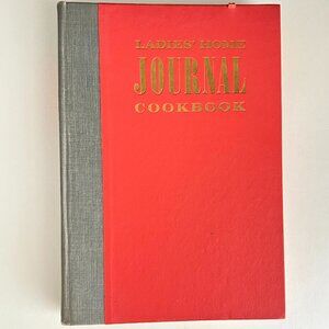 Vintage Ladies Home Journal Cookbook 1960 First Edition Illustrated Recipes